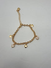 Load image into Gallery viewer, 18K ITALIAN GOLD PLATED BABY CHARM BRACELET