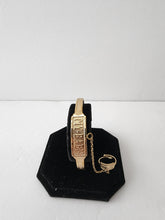 Load image into Gallery viewer, 18K GOLD PLATED BABY ADJUSTABLE BANGLE & RING