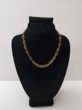 Load image into Gallery viewer, 18K GOLD PLATED STAINLESS STEEL CHAIN NECKLACE