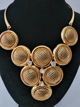 Load image into Gallery viewer, 18k BRAZILIAN GOLD PLATED PARTY SET