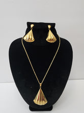 Load image into Gallery viewer, 18k BRAZILIAN GOLD PLATED PARTY SET