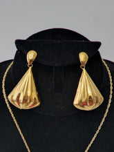 Load image into Gallery viewer, 18k BRAZILIAN GOLD PLATED PARTY SET