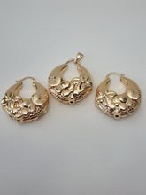 Load image into Gallery viewer, 18k BRAZILIAN GOLD PLATED PARTY SET