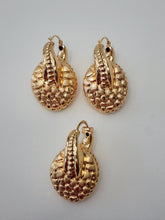 Load image into Gallery viewer, 18K BRAZILIAN ROSE GOLD PLATED PARTY SET