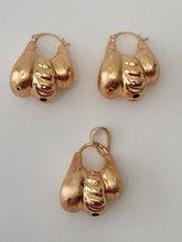 Load image into Gallery viewer, 18K BRAZILIAN ROSE GOLD PLATED PARTY SET