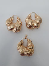 Load image into Gallery viewer, 18K BRAZILIAN ROSE GOLD PLATED PARTY SET