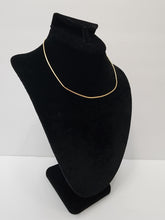 Load image into Gallery viewer, 18K BRAZILIAN GOLD PLATED CORD NECKLACE