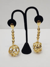 Load image into Gallery viewer, 18K Gold Plated Drop Earring