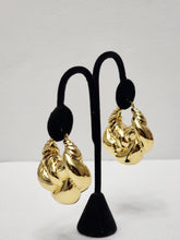 Load image into Gallery viewer, 18K Gold Plated Chunky Hoop Earring
