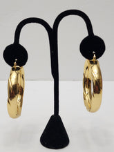 Load image into Gallery viewer, 18K Gold Plated Big Hoop Earring