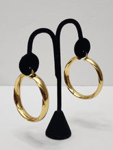 Load image into Gallery viewer, 18K Gold Plated Big Hoop Earring