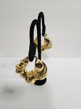 Load image into Gallery viewer, 18K Gold Plated Rope Twisted Hoop Earring