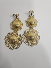 Load image into Gallery viewer, 18K Gold Plated Drop Earring