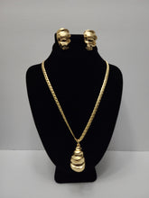 Load image into Gallery viewer, 18K Italian Gold Plated Curved Set