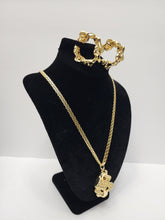 Load image into Gallery viewer, 18K Italian Gold Plated Set