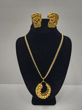 Load image into Gallery viewer, 18K Gold Plated Chunky Set