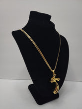 Load image into Gallery viewer, 18K Gold Plated Necklace & Chunky Cross Pendant