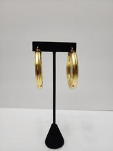 Load image into Gallery viewer, 18K Italian Gold Plated Hoop Chunky Earring