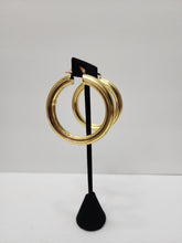 Load image into Gallery viewer, 18K Italian Gold Plated Hoop Chunky Earring
