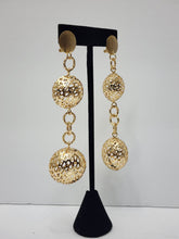 Load image into Gallery viewer, 18K Gold Plated Drop Earring