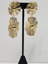 Load image into Gallery viewer, 18K Gold Plated Dangling Earring