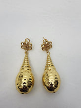 Load image into Gallery viewer, 18K Gold Plated Tear Drop Earring