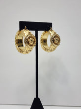 Load image into Gallery viewer, 18K Gold Plated Hoop Eaaring