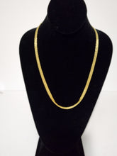 Load image into Gallery viewer, 18K Gold Plated Wider 24"Carpet Necklace