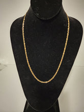 Load image into Gallery viewer, 18K Gold Plated 24" Razor Blade Necklace