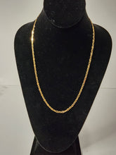 Load image into Gallery viewer, 18K Gold Plated 24" Razor Blade Necklace