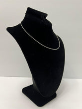 Load image into Gallery viewer, 18K WHITE GOLD PLATED CORD NECKLACE