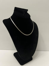 Load image into Gallery viewer, 18K WHITE GOLD STAINLESS STEEL NECKLACE