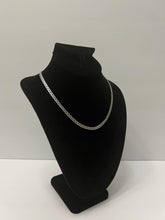 Load image into Gallery viewer, 18K ITALIAN WHITE GOLD PLATED  WEAVE NECKLACE