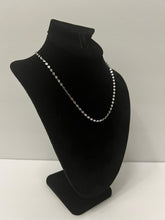 Load image into Gallery viewer, 18K ITALIAN WHITE GOLD PLATED  WEAVE NECKLACE