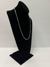 Load image into Gallery viewer, 18K WHITE GOLD PLATED STAINLESS STEEL UNISEX NECKLACE