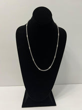 Load image into Gallery viewer, 18K WHITE GOLD PLATED STAINLESS STEEL UNISEX NECKLACE