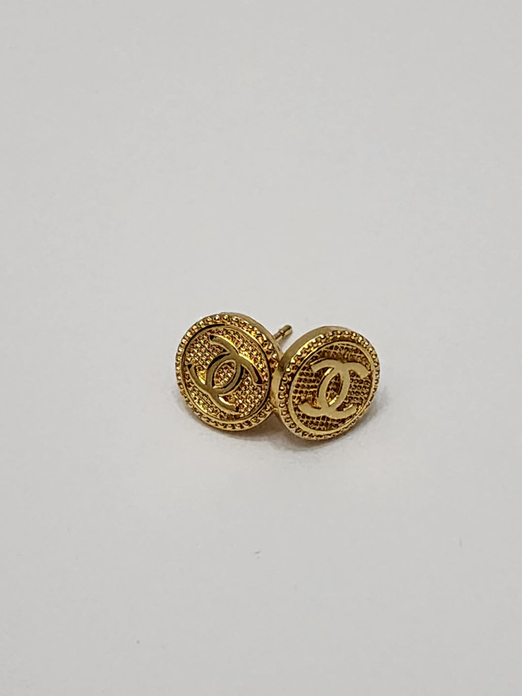 18K Italian Gold Plated Pin up Earring