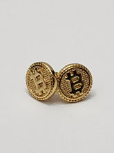 Load image into Gallery viewer, 18K Italian Gold Plated Pin Earring
