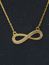 Load image into Gallery viewer, 18K Gold Plated Infinity ♾️ Necklace
