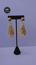 Load and play video in Gallery viewer, 18K Gold Plated Drop Earring
