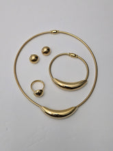 Load image into Gallery viewer, 18K Italian Gold Plated 4 in 1 Simple Set
