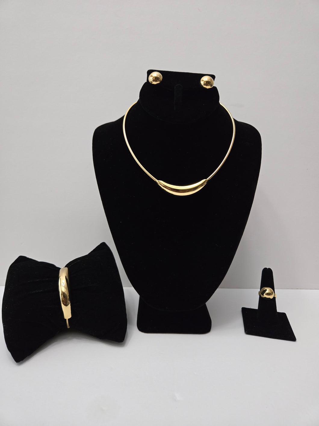 18K Italian Gold Plated 4 in 1 Simple Set