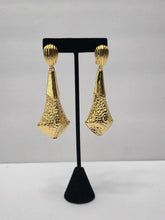 Load image into Gallery viewer, 18K Gold Plated Bold Drop Earring

