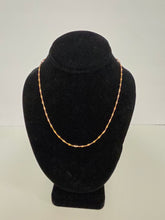 Load image into Gallery viewer, 18K Gold Plated 18" Tinny Necklace
