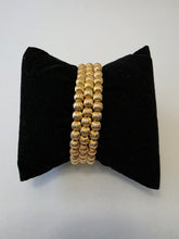 Load image into Gallery viewer, 18K Gold Plated Beaded 3 in 1 Bracelet
