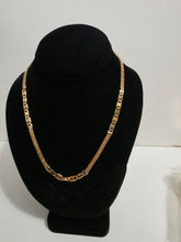Load image into Gallery viewer, 18K Gold Plated 18" Blade and Carpet Necklace
