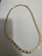 Load image into Gallery viewer, 18K Gold Plated Simple 18" Necklace
