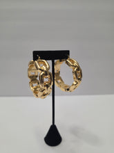 Load image into Gallery viewer, 18K Gold Plated Bold Hoop Earring
