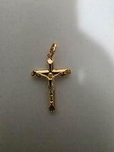 Load image into Gallery viewer, 18K Gold Plated Cross Pendant
