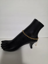 Load image into Gallery viewer, 18K Gold Plated Simple Ball Charm Anklet
